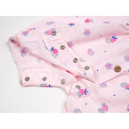 Боді дитяче Tongs пісочник з ягідками (2860-62G-pink)