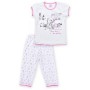 Піжама дитяча Aziz з дівчинкою і котиками (9136-1,5G-white)