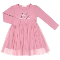 Плаття дитяче Breeze з фатиновою спідницею (21145-116G-lilac)