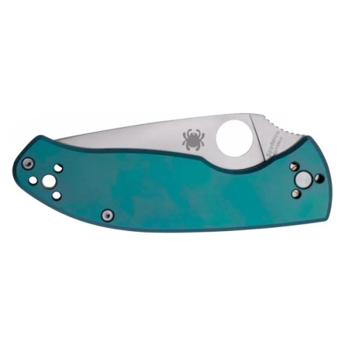 Ніж Spyderco Tenacious Titanium Blue (C122TIBLP)