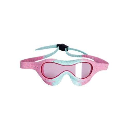 Окуляри для плавання Arena Spider Kids Mask рожевий, бірюзовий 004287-902 (3468336926345)