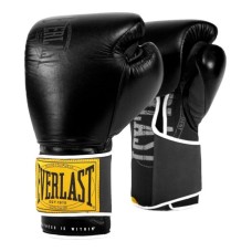 Боксерські рукавички Everlast 1910 Classic Training Glove P00001713 чорний 16 унцій (009283599935)