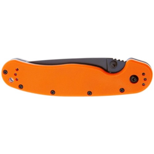 Ніж Ontario Knife RAT I AUS-8 Orange, Black Blade (ON8846OR)