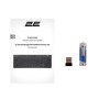 Клавіатура 2E KS280 Wireless Black/Gray (2E-KS280WBGR_AK)