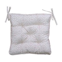 Подушка на стілець Прованс Bella Рожевий вiтраж 40х40 (4823093416550)