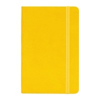 Книга записна Optima Square А5 128 аркушів клітинка жовтий (O27100-05)