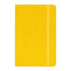 Книга записна Optima Square А5 128 аркушів клітинка жовтий (O27100-05)