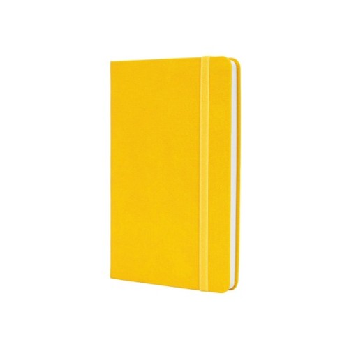 Книга записна Optima Square А5 128 аркушів клітинка жовтий (O27100-05)