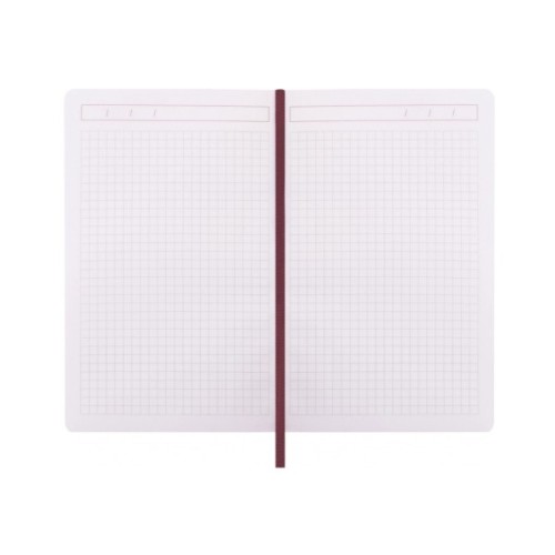 Книга записна Optima Square А5 128 аркушів клітинка жовтий (O27100-05)