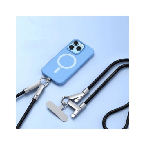 Дата кабель USB-C to USB-C 1.2m PD3.1 100W braided black XoKo (XK-SC-HLD-200-BK)