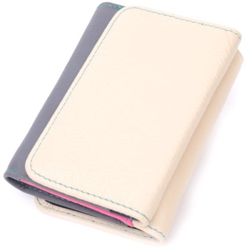 Гаманець ST Leather З натуральної шкіри Різнокольоровий (22495)