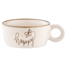 Бульйонниця Ardesto Happy, 550мл, кераміка, ромашка (AR3083)