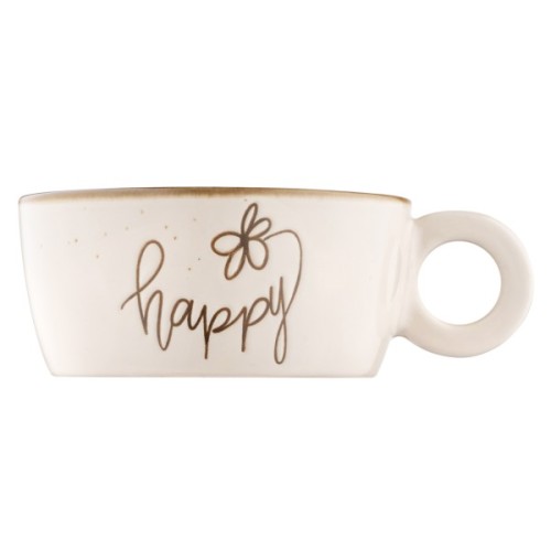 Бульйонниця Ardesto Happy, 550мл, кераміка, ромашка (AR3083)