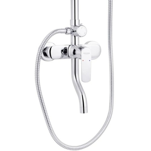 Душовий гарнітур Kroner Armada-C064K + змішувач Armada-C010 + змішувач Bidet-C082 (CVS30212)