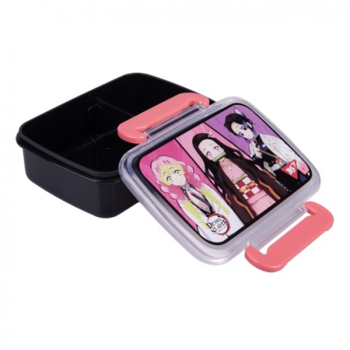Ланч-бокс дитячий Yes Demon Slayer 420 мл чорний (708272)