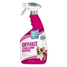 Спрей для тварин OUT! Oxy-Fast Stain & Odor Remover для видалення плям і запахів від життєдіяльності собак та котів 94 (0010279701058)