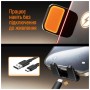 Універсальний автотримач ColorWay Ultra-mini. автозажим, Wireless Charger 15W Black (CW-CHAW069Q-BK)