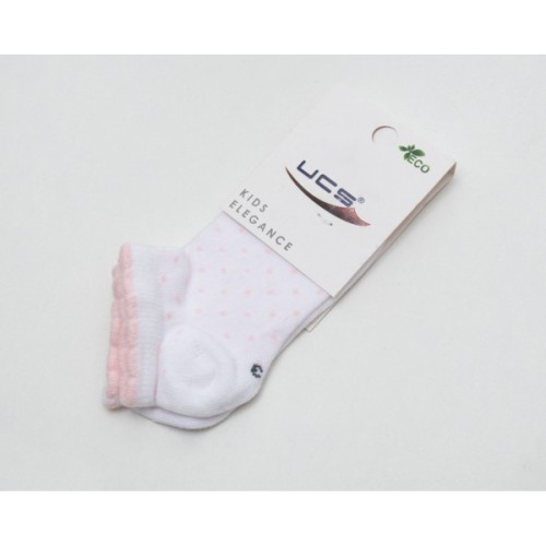 Шкарпетки дитячі UCS Socks в точечку (M0C0201-0072-3G-white)