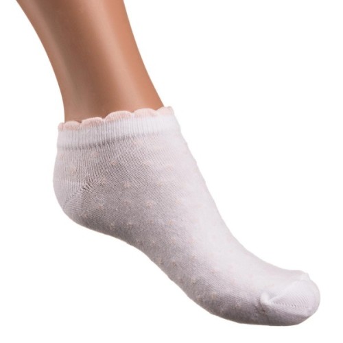 Шкарпетки дитячі UCS Socks в точечку (M0C0201-0072-3G-white)