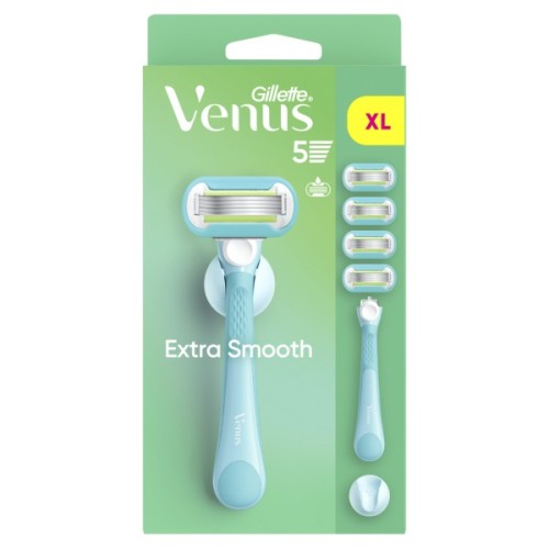 Бритва Gillette Venus Extra Smooth з 4 змінними картриджами + гачок для бритви (8700216969956)