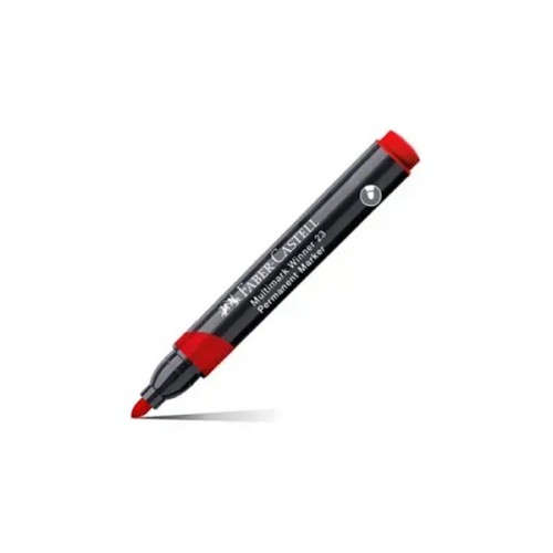 Маркер Faber-Castell перманентний Multimark Winner 23, колір червоний (32837)