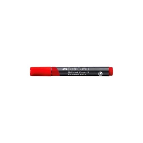 Маркер Faber-Castell перманентний Multimark Winner 23, колір червоний (32837)
