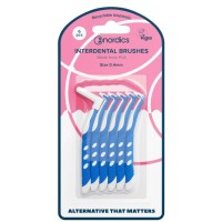 Щітки для міжзубних проміжків Nordics L-подібні 0.40 мм 6 шт. (3800500324487)