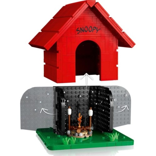 Конструктор LEGO Ideas «Дрібнота»: будка Снупі (21368)