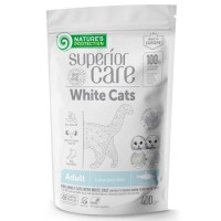 Сухий корм для кішок Nature's Protection Superior Care White Cats Grain Free Herring 400 г (NPSC47779)