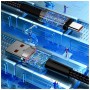 Дата кабель USB 2.0 AM to USB-C 0.5m 6A Essager (EXCT-CGB01)