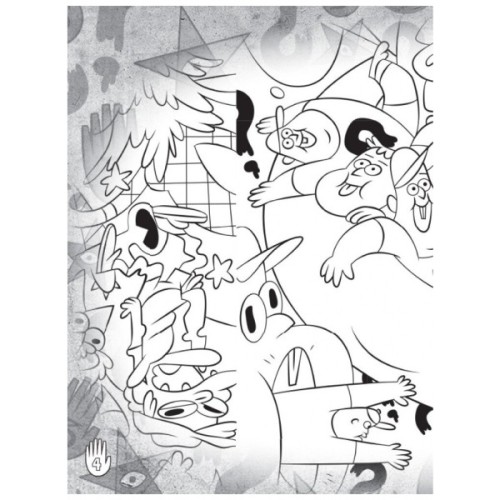 Книга Мейбл і Пухля. Кольорові пригоди з наліпками. Гравіті Фолз Ранок (9789667502171)