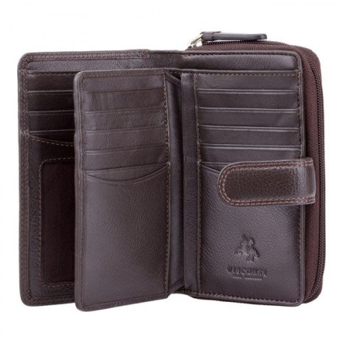 Гаманець Visconti HT33 Madame з RFID Chocolate (HT33 CHOC)