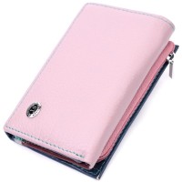 Гаманець ST Leather З натуральної шкіри Різнокольоровий (19462)