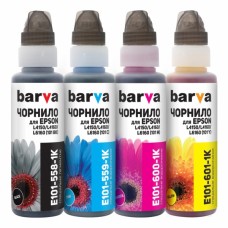 Чорнило Barva EPSON L4150/L4160 (101) B/C/M/Y 4х100 мл OneKey (E101-1K-MP)
