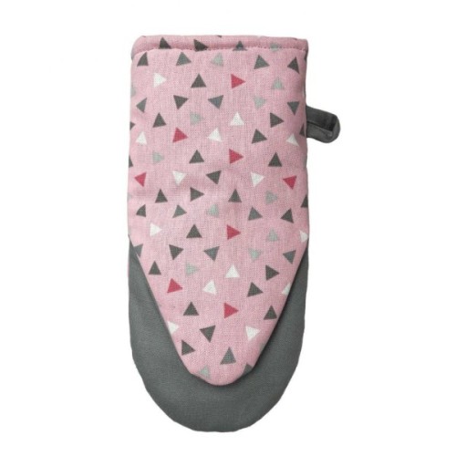 Кухонна прихватка Прованс Набір рукавиця 29х15 та прихватка 15х20 Трикутники (028441)