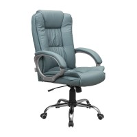 Офісне крісло Richman Каліфорнія Ю Хром M-1 (Tilt) Зеус ДеЛюкс Скай (R00000049582)