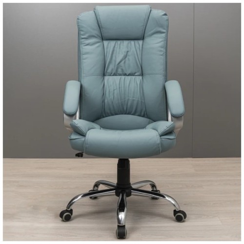 Офісне крісло Richman Каліфорнія Ю Хром M-1 (Tilt) Зеус ДеЛюкс Скай (R00000049582)