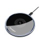 Зарядний пристрій Essager Wireless charger 15W Qi magnetic + cable USB-C 1.0m black (EWXZMX-JMB01)