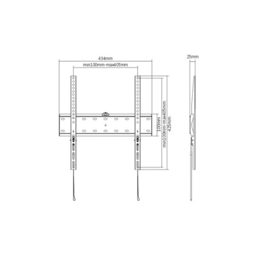 Кронштейн Gembird WM-55F-02