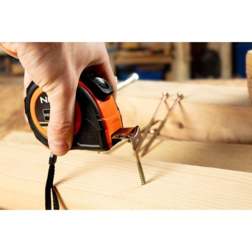 Рулетка Neo Tools 5мx19мм, з фіксатором змотування (67-222)