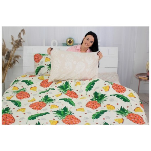 Постільна білизна MirSon Бязь 17-0263 Ananas 110х140 (2200002033855)