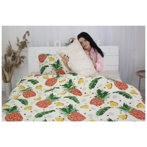 Постільна білизна MirSon Бязь 17-0263 Ananas 110х140 (2200002033855)