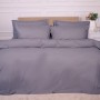 Постільна білизна MirSon 001 Ash grey Фланель 2 x 160 x 220 Сімейний Євро (2200009648137)
