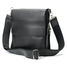 Сумка Shvigel Шкіряна Чорна (11016)