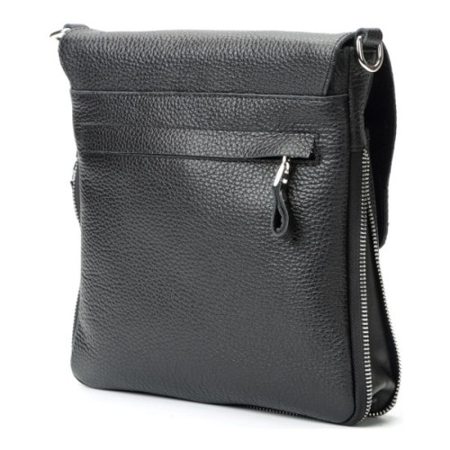 Сумка Shvigel Шкіряна Чорна (11016)