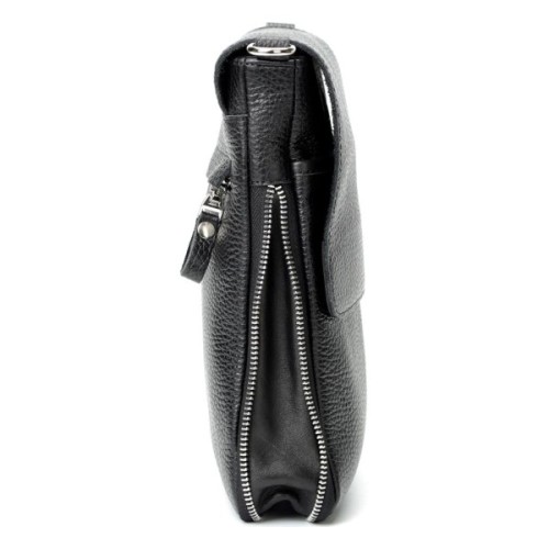 Сумка Shvigel Шкіряна Чорна (11016)