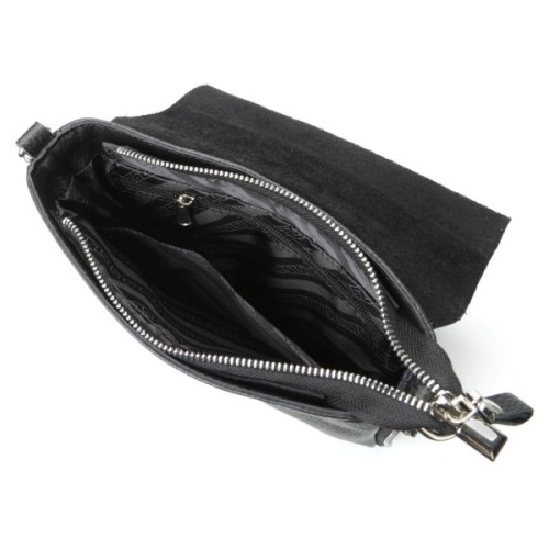 Сумка Shvigel Шкіряна Чорна (11016)