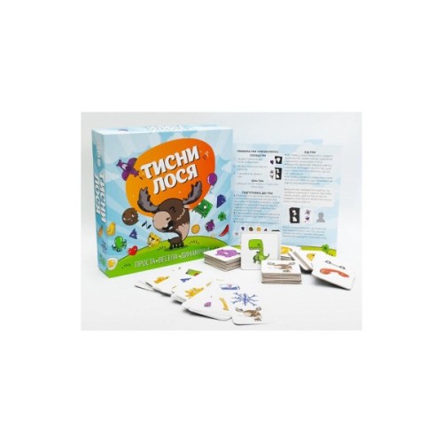 Настільна гра Fun Games Shop Тисни Лося! (укр.) (FGS43)