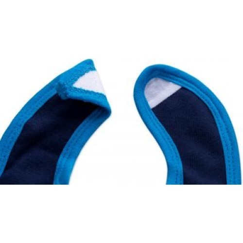 Слинявчик Luvable Friends 3 шт для хлопчиків, синьо-зелений (90232)