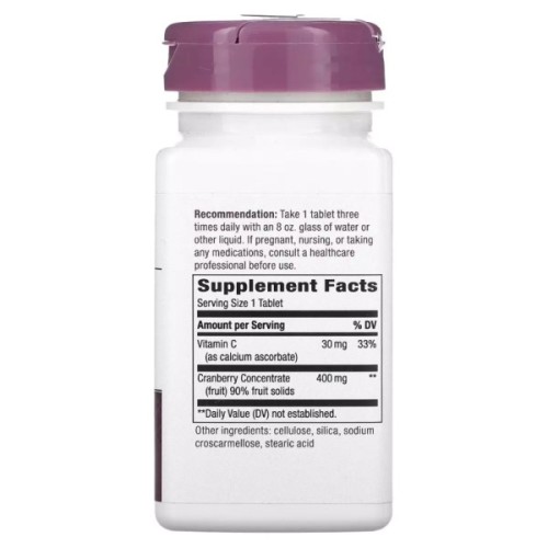 Трави Nature's Way Журавлина, преміум-суміш, 400 мг, Cranberry, Premium Blend, 60 таблеток (NWY-15020)